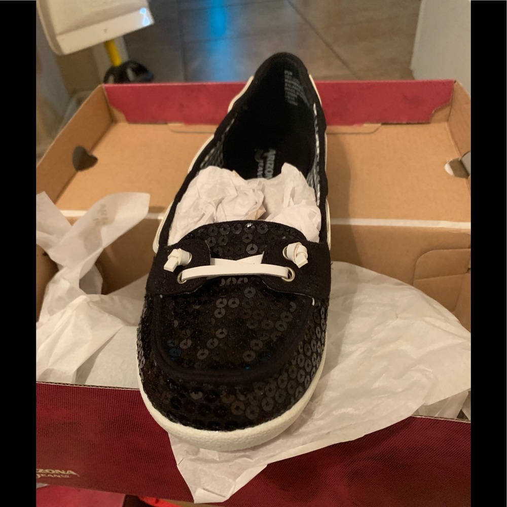 Arizona Harbor Black Shoes